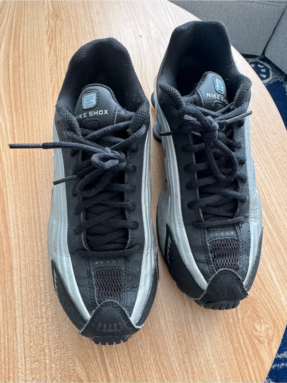 Nike Black & Silver Shox Athletic Sneakers - Picture 2 of 6